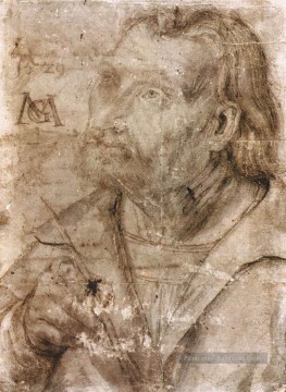 Matthias Grünewald œuvres - Autoportrait Renaissance Matthias Grunewald